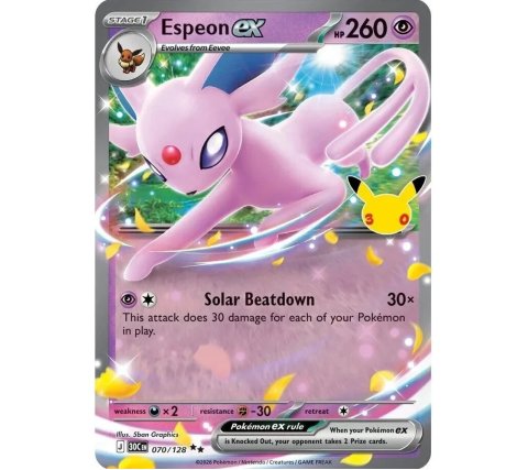 Pokémon: 30th Celebration - Battle Deck: Espeon EX