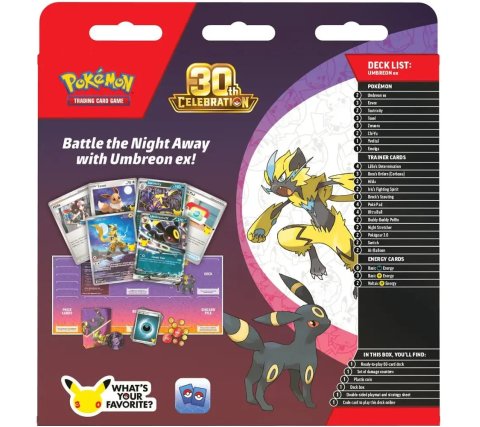 Pokémon: 30th Celebration - Battle Deck: Umbreon EX