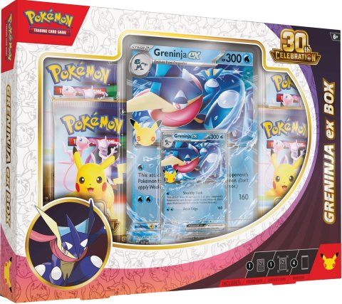 Pokémon: 30th Celebration - EX Box: Greninja