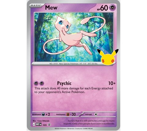 Pokémon: 30th Celebration - Premium Figure Collection: Mew