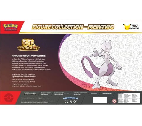 Pokémon: 30th Celebration - Premium Figure Collection: Mewtwo