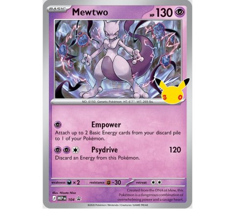 Pokémon: 30th Celebration - Premium Figure Collection: Mewtwo