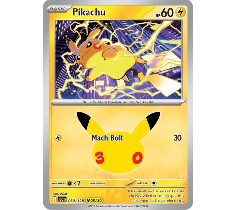 Pokémon: 30th Celebration - Mini Tin: Day - Pikachu & Vivillon