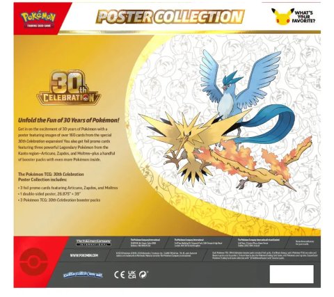 Pokémon: 30th Celebration - Premium Poster Collection