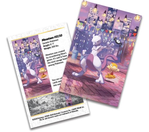 Pokémon: 30th Celebration - Mini Tin: Night - Mewtwo & Scraggy