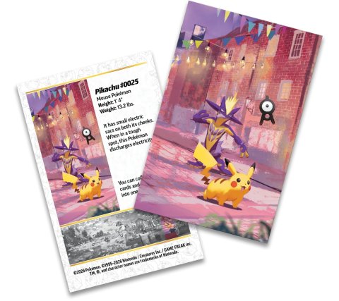 Pokémon: 30th Celebration - Mini Tin: Night - Pikachu & Amped Form Toxtricity