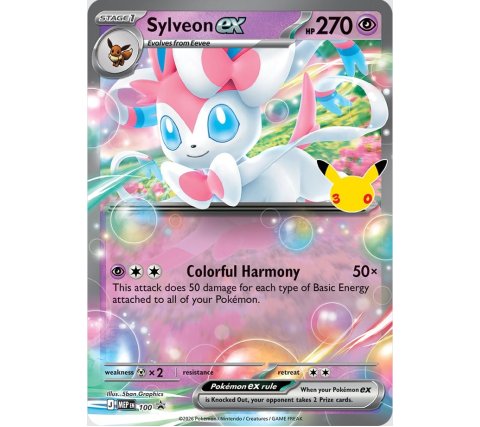 Pokémon: 30th Celebration - EX Tin: Day - Sylveon EX