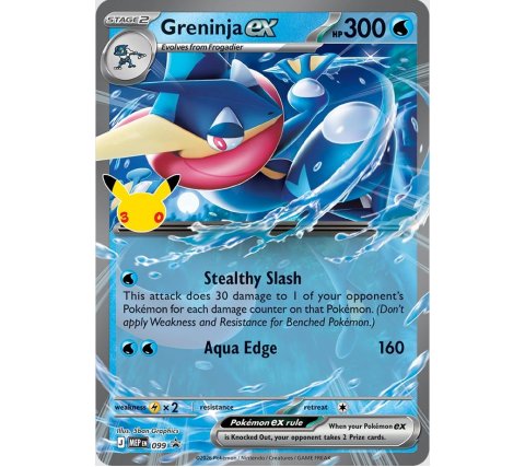 Pokémon: 30th Celebration - EX Tin: Night - Greninja EX