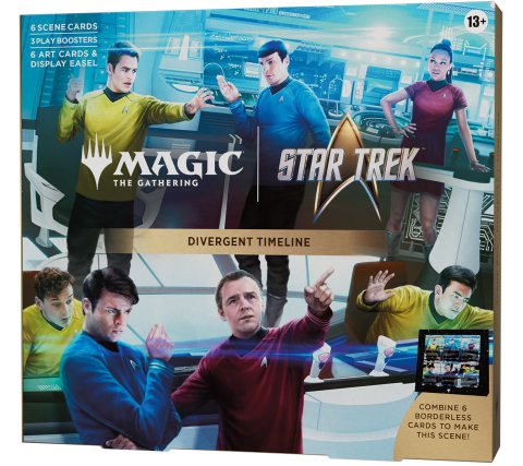Magic: The Gathering - Star Trek Scene Box: Divergent Timeline (incl. 3 play boosters)