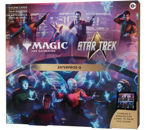 Magic: The Gathering - Star Trek Scene Box: Enterprise-Q (incl. 3 play boosters)