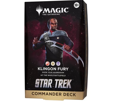 Magic: The Gathering - Star Trek Commander Deck: Klingon Fury