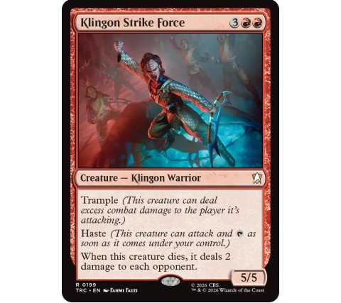 Magic: The Gathering - Star Trek Commander Deck: Klingon Fury