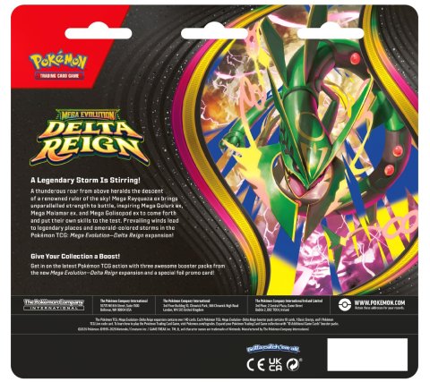 Pokémon: Mega Evolution - Delta Reign 3 Booster Blister: Seel