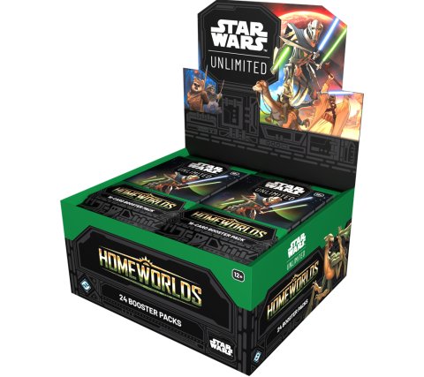 Star Wars: Unlimited - Homeworlds Booster Box (24 boosters)