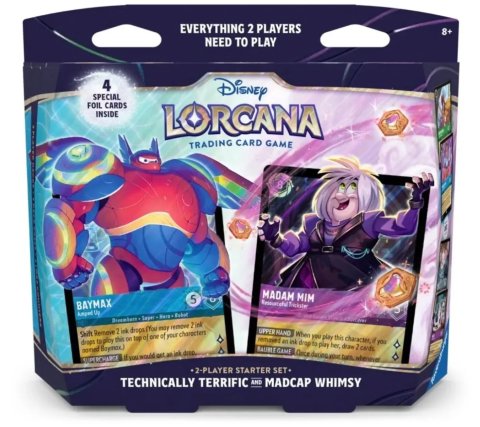 Disney Lorcana - Hyperia City 2-Player Starter Set: Baymax & Madam Mim