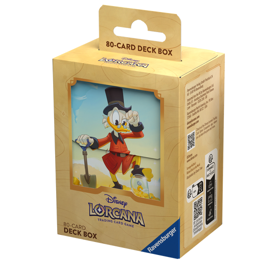 Disney Lorcana Set 3 - Into The Inklands Scrooge Mcduck Deckbox