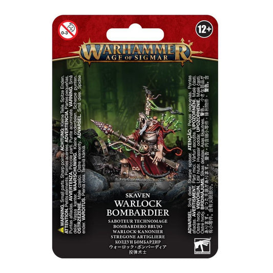 Games Workshop - Warhammer Age of Sigmar : Skaven Warlock Bombardier