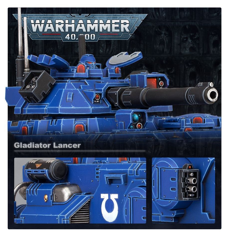 Warhammer 40k : Space Marines - Gladiator Lancer