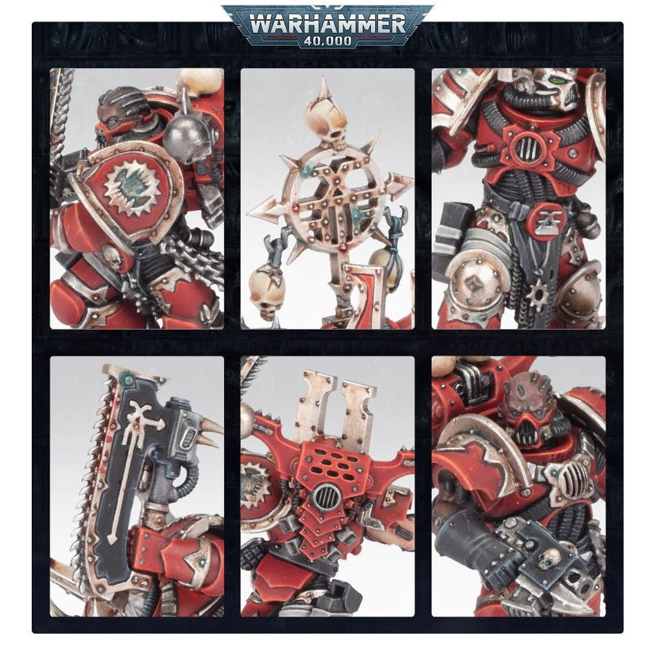 Games Workshop - Warhammer 40000 : World Eaters - Khorne Berzerkers