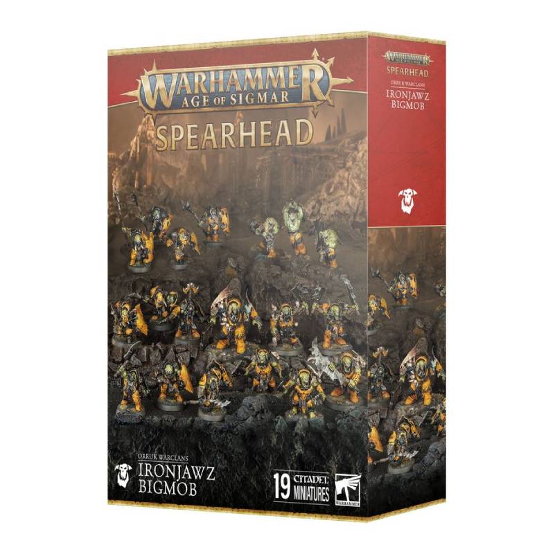 Games Workshop - Age of Sigmar Spearhead Ironjawz Bigmob