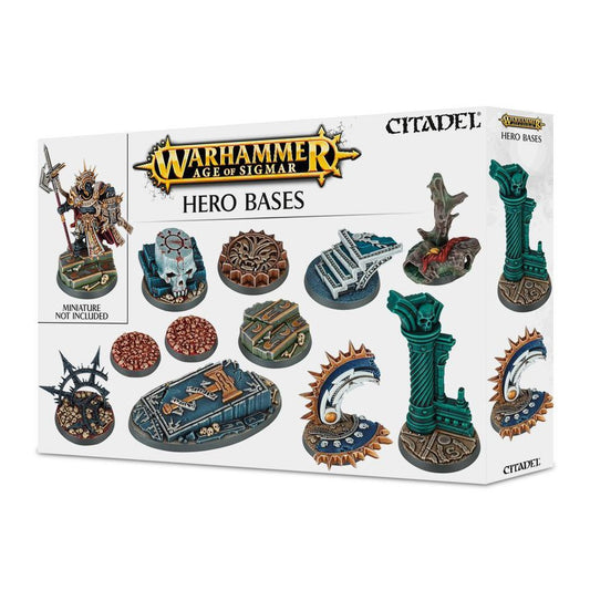 Games Workshop - Warhammer Age of Sigmar : Hero bases