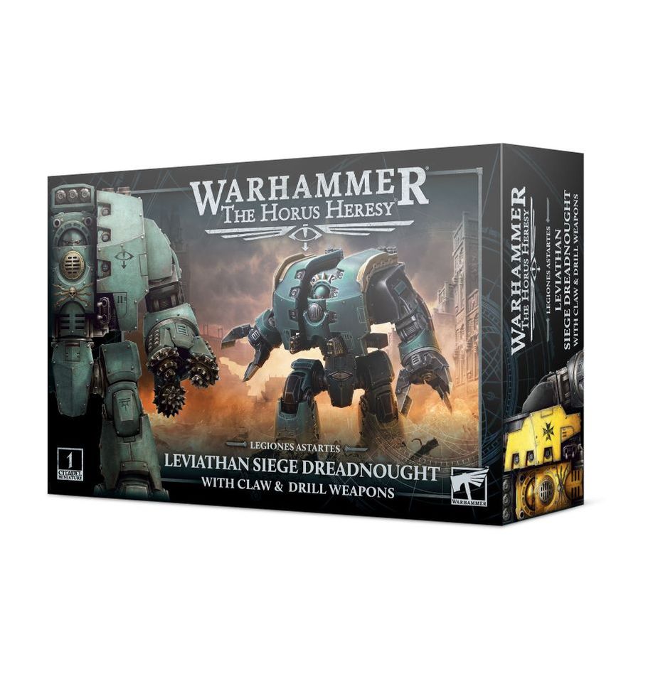 Games Workshop - Warhammer Horus Hersey: Leviathan Siege Dreadnought with Claw & Drill Weapons