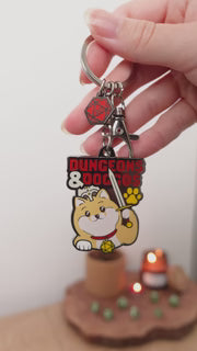Dungeons & Doggos sleutelhanger
