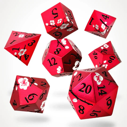 Dawn Blossom metalen RPG dobbelstenen