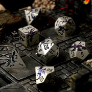 Elderwyrm metal RPG dobbelstenen