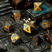 Sundered Spells metalen RPG dobbelstenen
