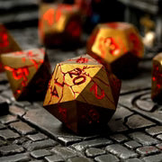 Rage Within metalen RPG dobbelstenen