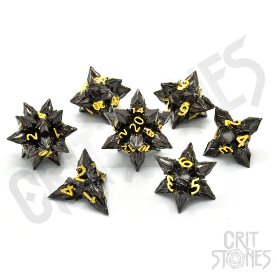 Royal Bane metalen RPG dobbelstenen