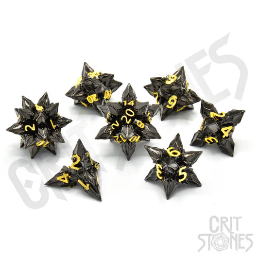Royal Bane metalen RPG dobbelstenen