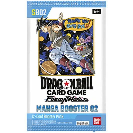 Dragon Ball - Super Card Game Fusion World Manga Boosters Box 02