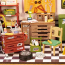 Robotime Garage Workshop