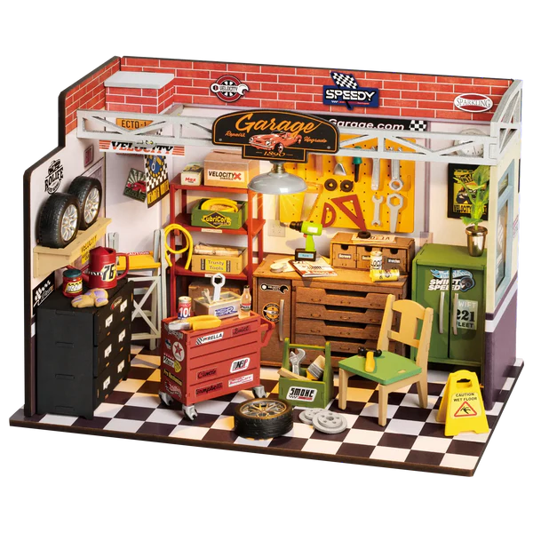 Robotime Garage Workshop