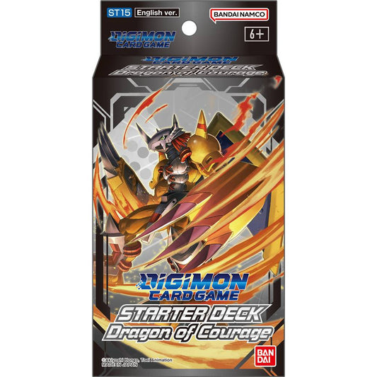 Digimon Card Game Dragon of Courage (ST15) Starter Deck