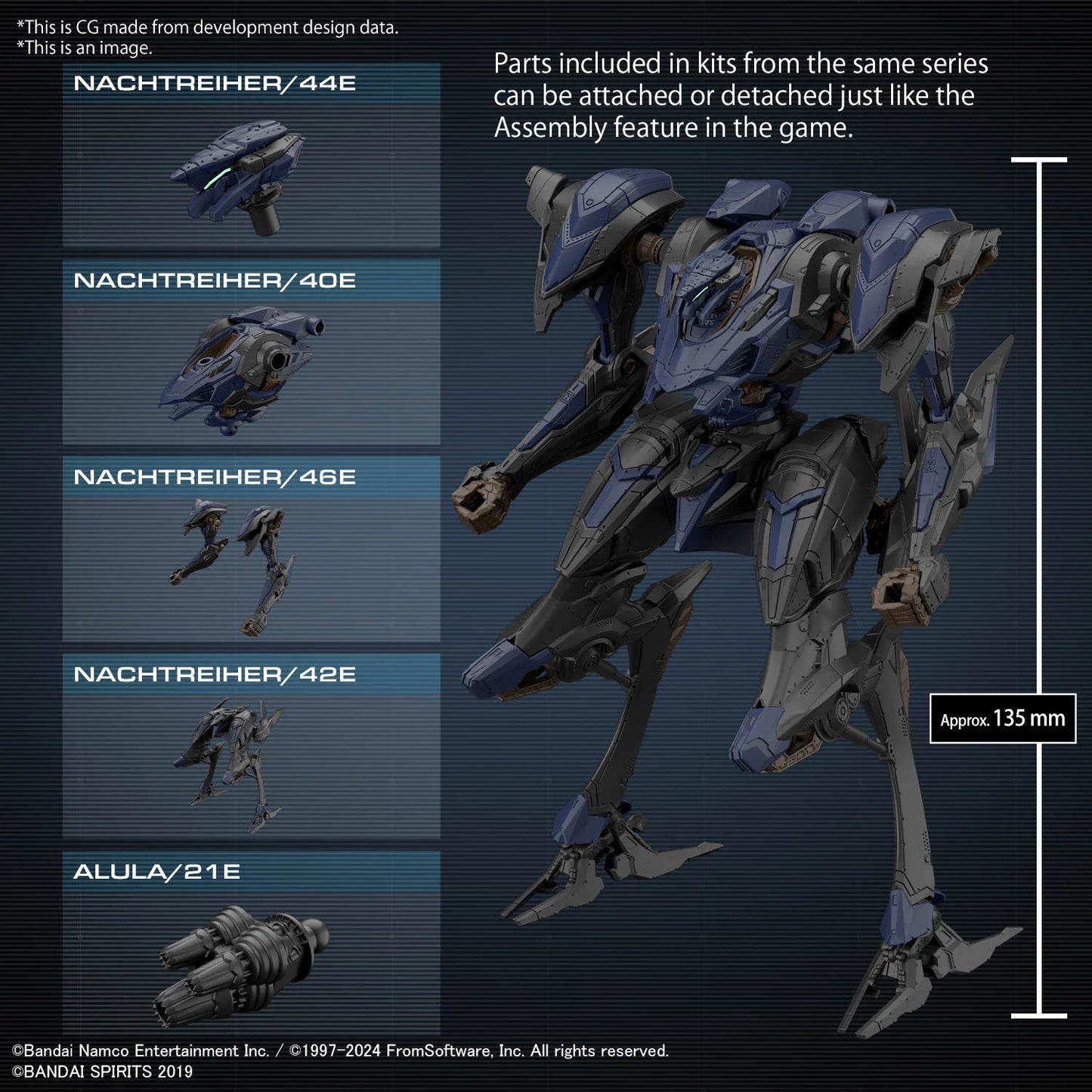 ARMORED CORE VI - Schneider Nachtreiher/40E Steel Haze