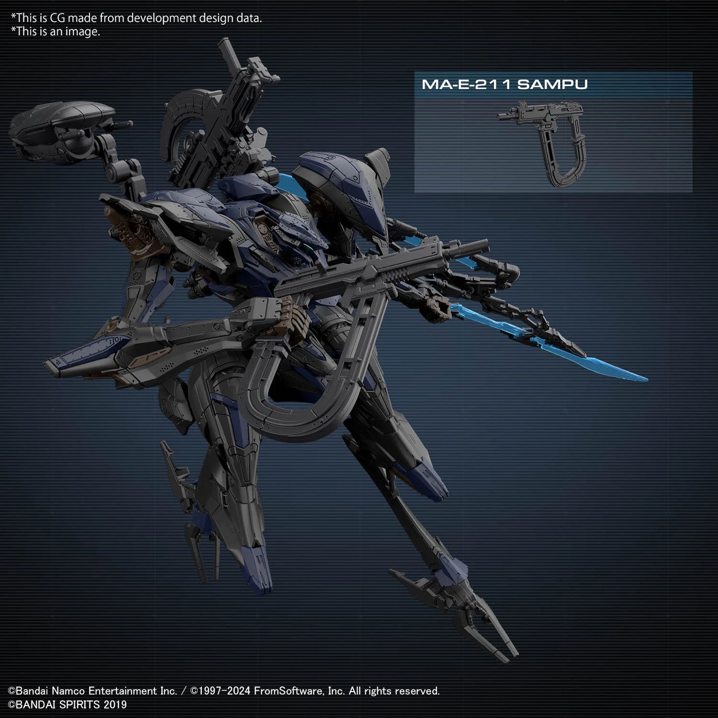 ARMORED CORE VI - Schneider Nachtreiher/40E Steel Haze