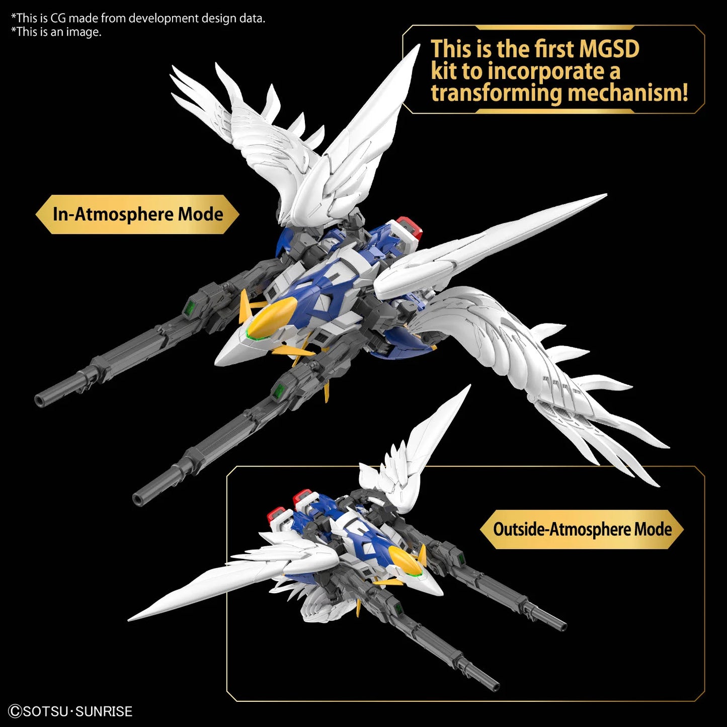 XXXG-00W0 Wing Gundam Zero EW MGSD