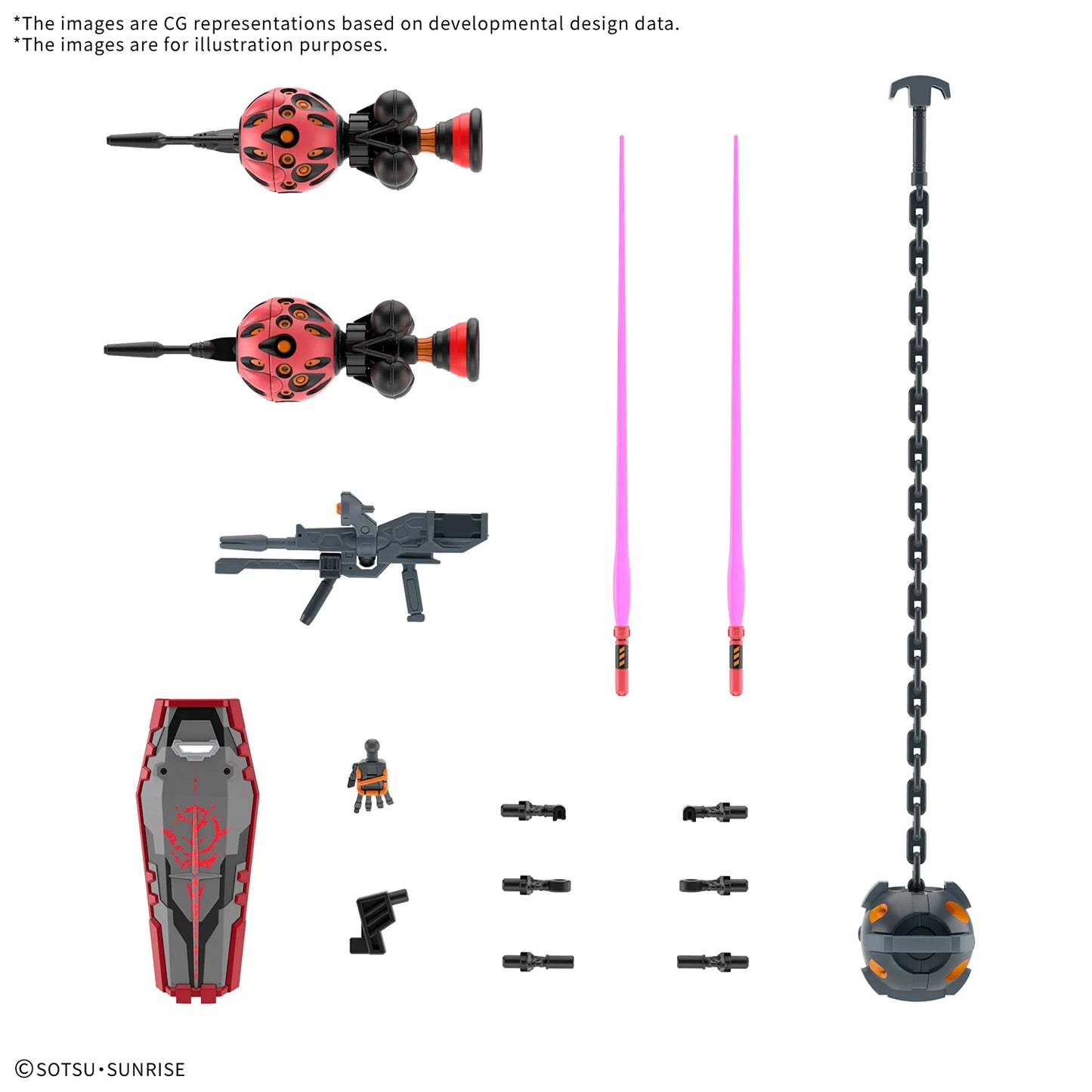 GQuuuuuuX - HG 1/144 Red Gundam