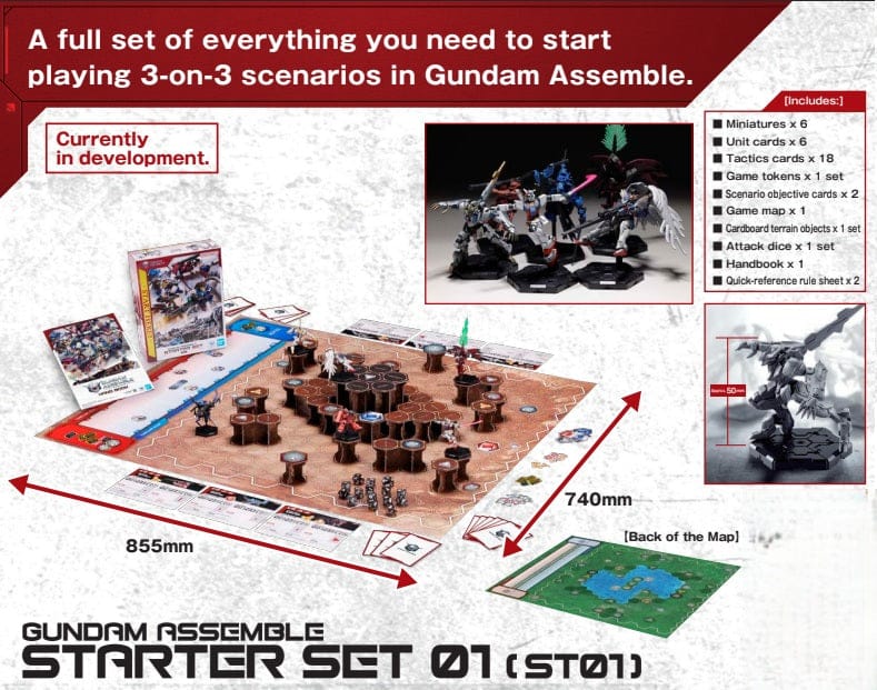Gundam Assemble Starter Set 01 (ST01)