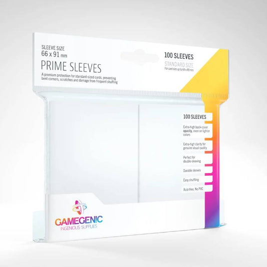 Gamegenic : Sleeves Prime White (100)