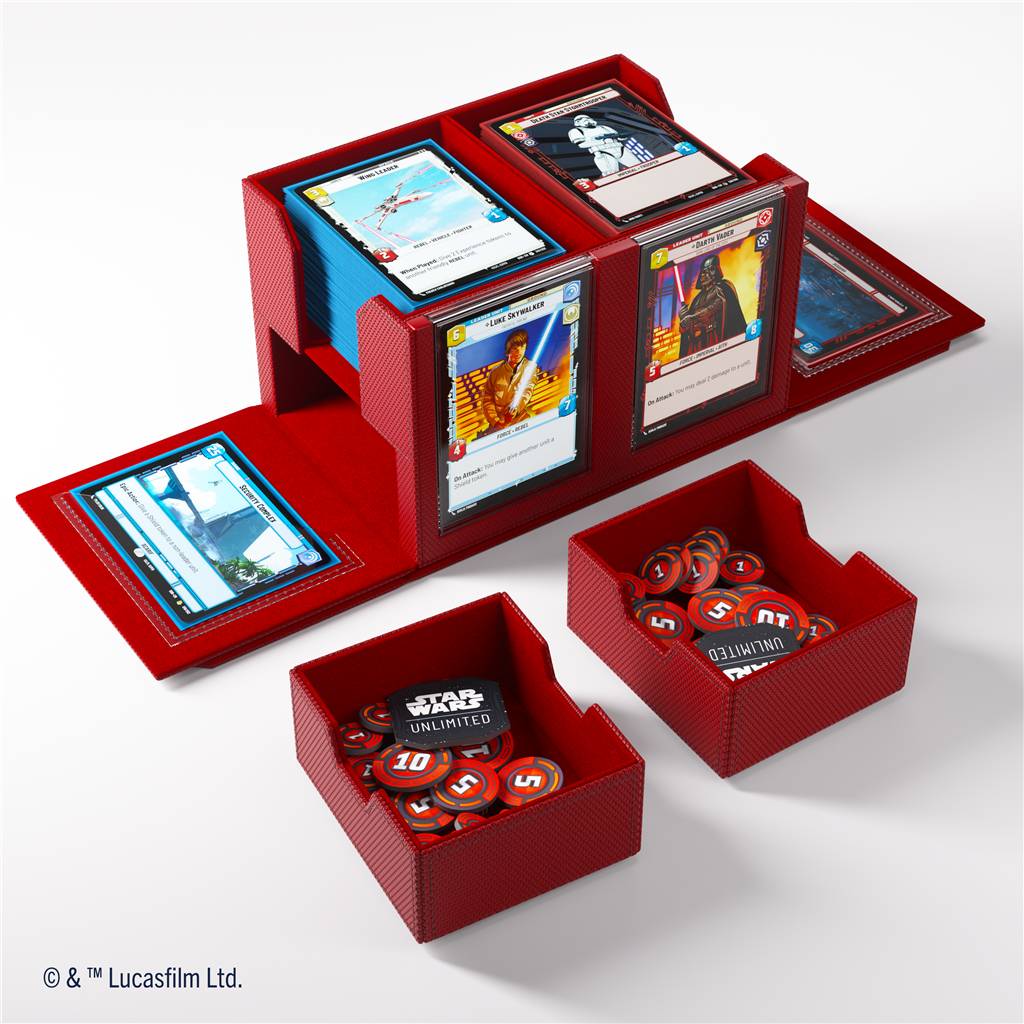 Gamegenic : Star Wars Unlimited - Double Deck Pod red