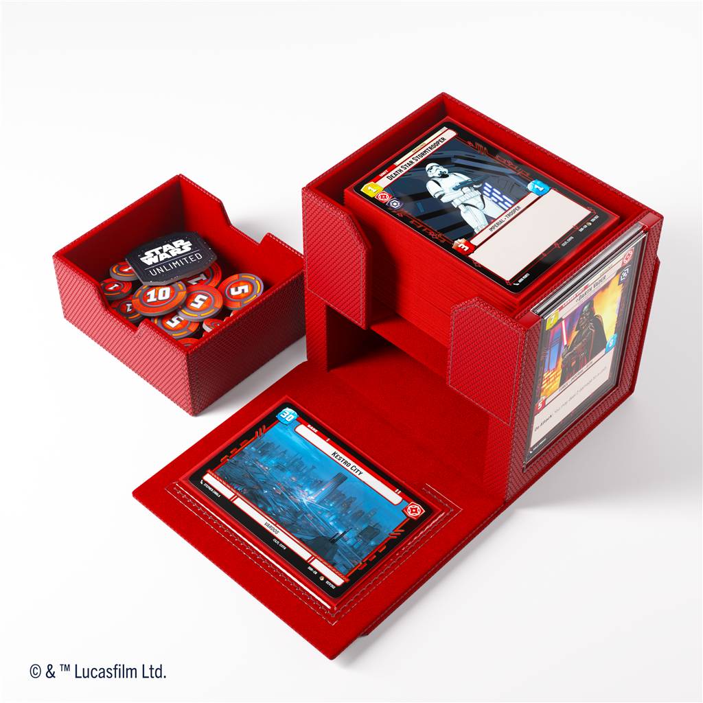 Gamegenic : Star Wars Unlimited Deck Pod red