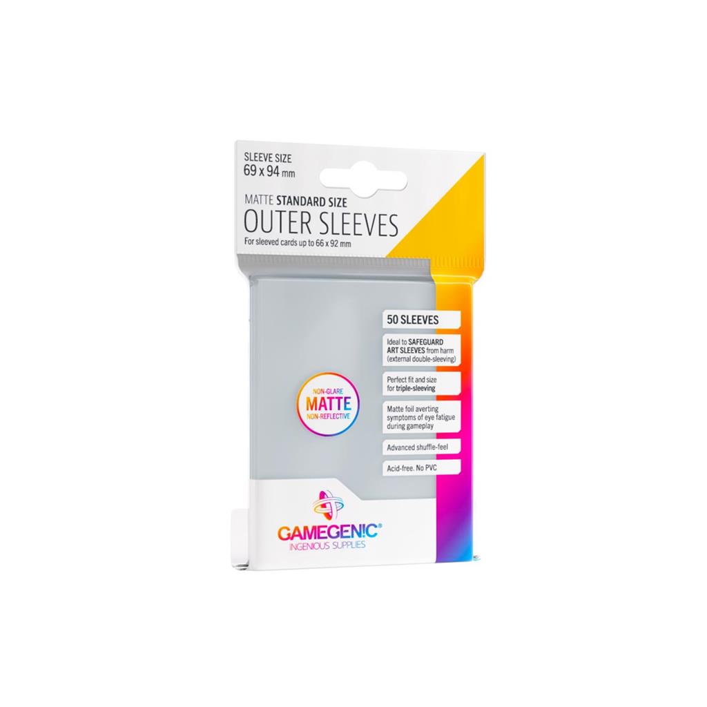 Gamegenic : Matte Outer Sleeves standard card size