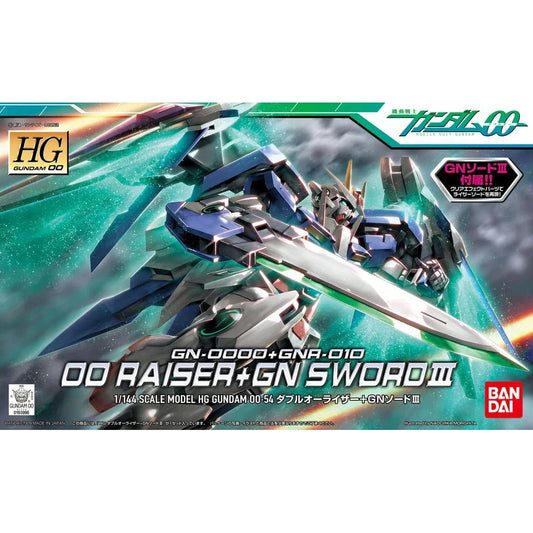 GN-0000+GNR-010 00 Raiser + GN Sword III HG00 1/144