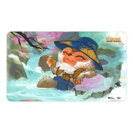 Riftbound Spirit Blossom Teemo Playmat.