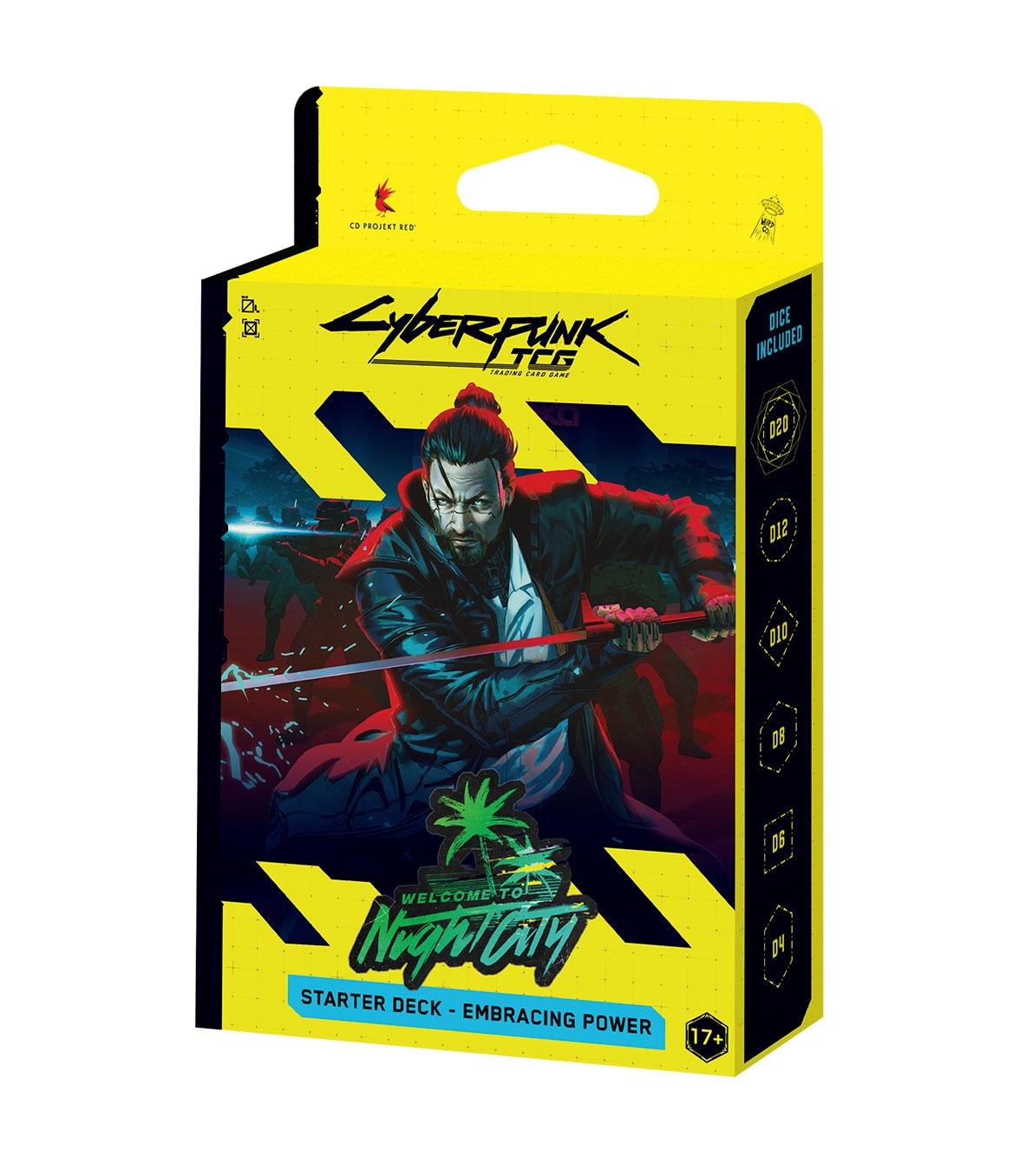 Cyberpunk TCG | Welcome to Night City | Beta Starter Deck - Embracing Power