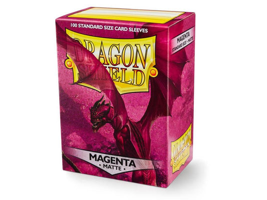 Dragon Shield sleeves Matte (100) - Magenta